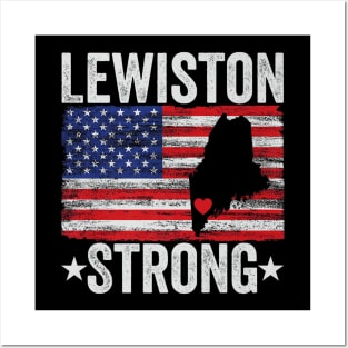 Lewiston Strong Posters and Art